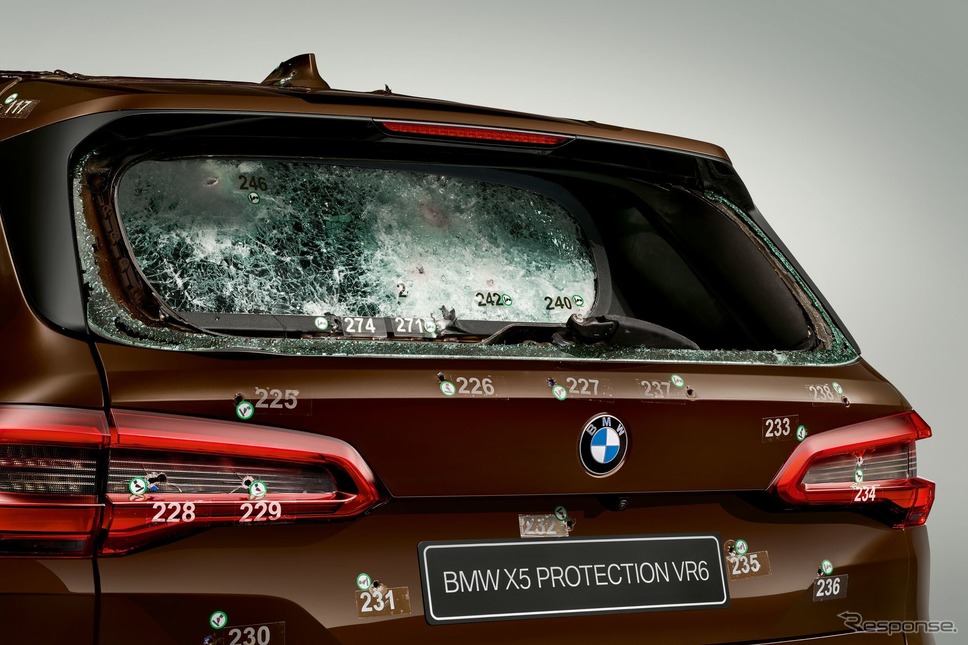 BMW X5 新型の防弾装甲仕様車「プロテクション VR6」《photo by BMW》