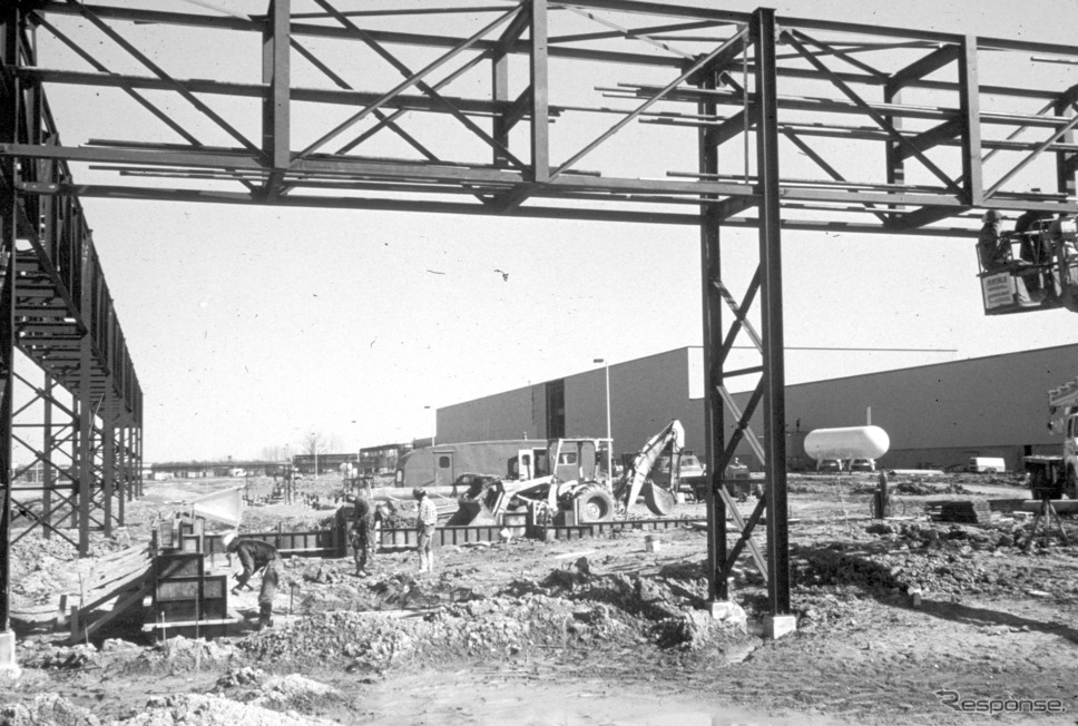 1981年、メアリズビル四輪工場建設《photo by Honda》