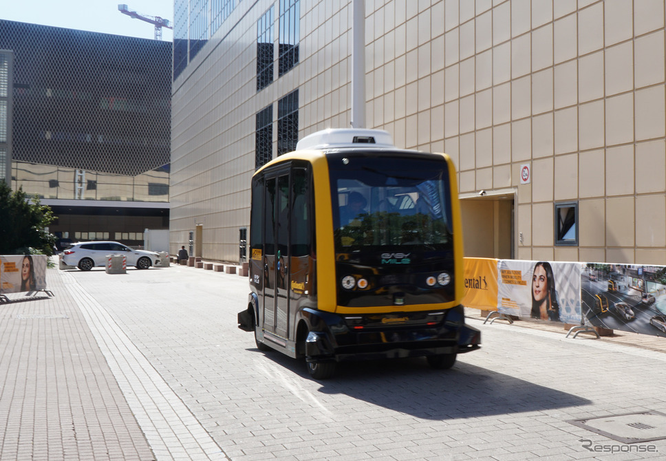 コンチネンタルではレベル5自動運転を体験《撮影 千葉匠》