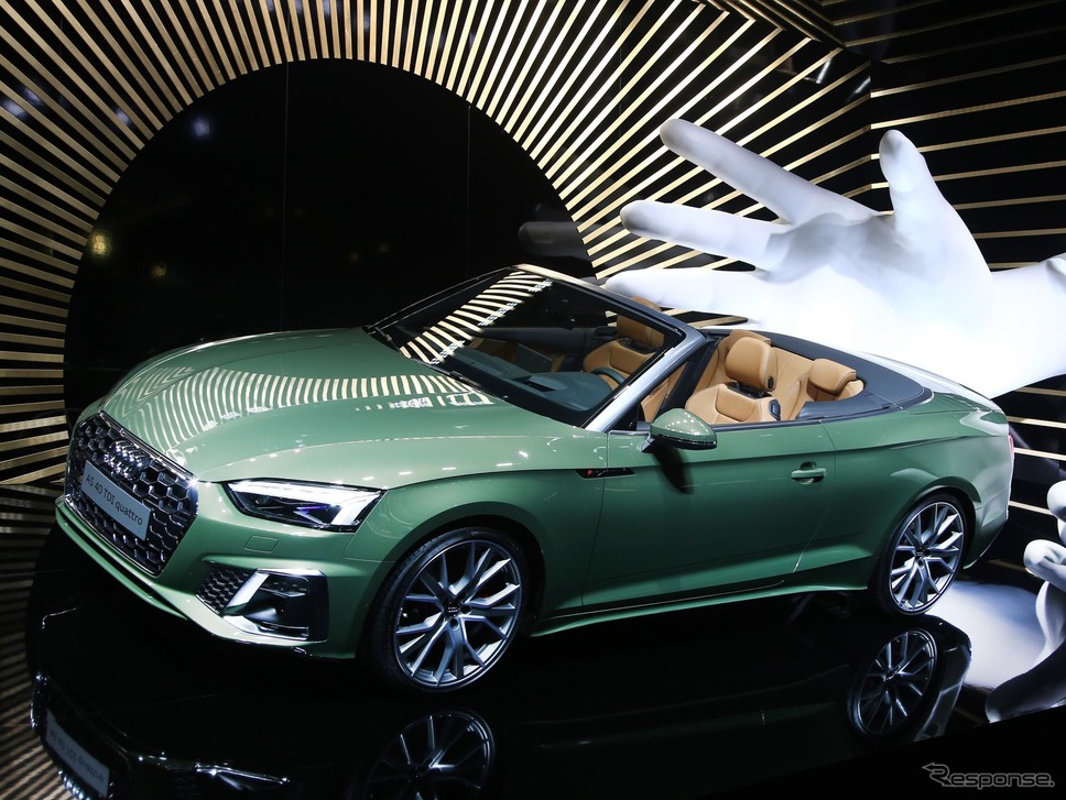アウディA5カブリオレ 改良新型(フランクフルトモーターショー2019)《photo by Audi》