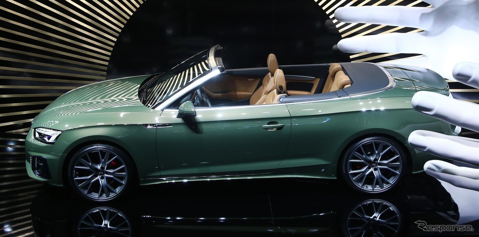アウディA5カブリオレ 改良新型(フランクフルトモーターショー2019)《photo by Audi》