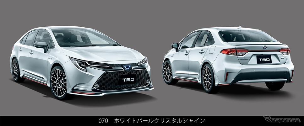 新型カローラ/カローラツーリングTRDエアロキット《画像:トヨタカスタマイジング&ディベロップメント》
