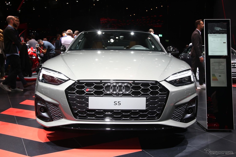 アウディ S5 クーペ TDI 改良新型(フランクフルトモーターショー2019)《photo by Audi》