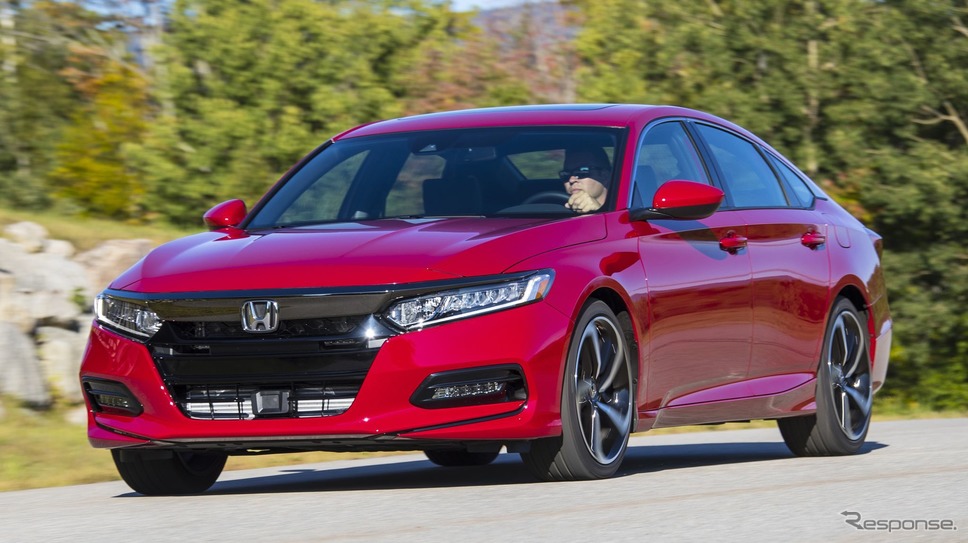 ホンダ・アコード の2020年モデル(米国仕様)《photo by Honda》