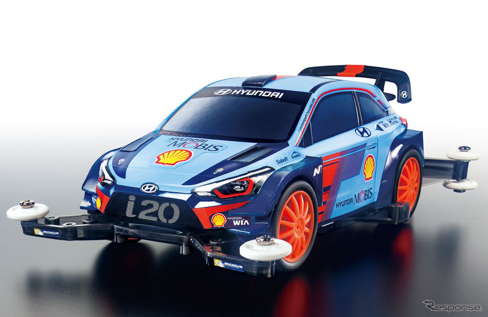 ヒュンダイ i20 クーぺ WRC ミニ四駆《画像:タミヤ》