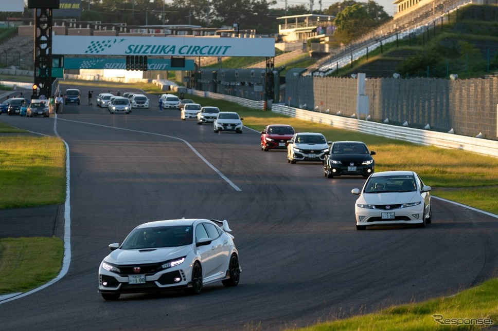 鈴鹿サーキット 国際レーシングコース(フルコース)を走行《写真 上田和則》