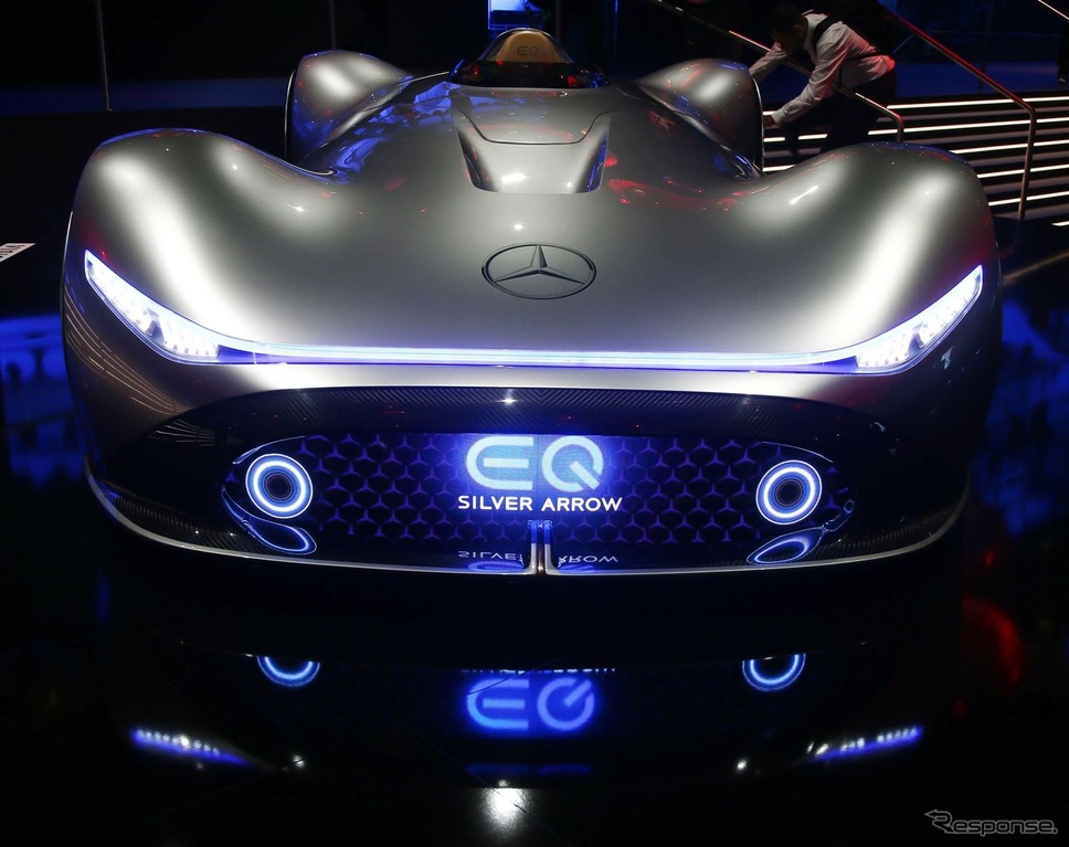 メルセデスベンツ・ビジョン EQ シルバーアロー（フランクフルトモーターショー2019）《photo by Mercedes-Benz》