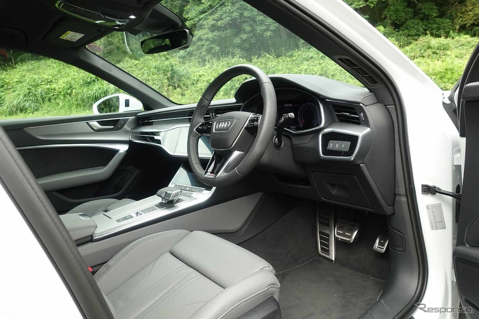 アウディ A6アバント 新型(55TSFI)撮影 中村孝仁