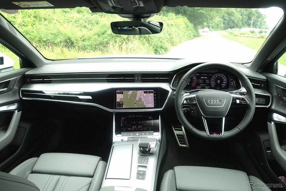 アウディ A6アバント 新型(55TSFI)撮影 中村孝仁