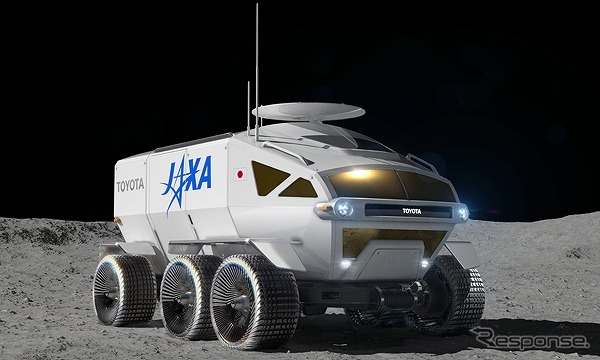 月面探査車 有人与圧ローバ(JAXA/TOYOTA)《画像：日本自動車工業会》
