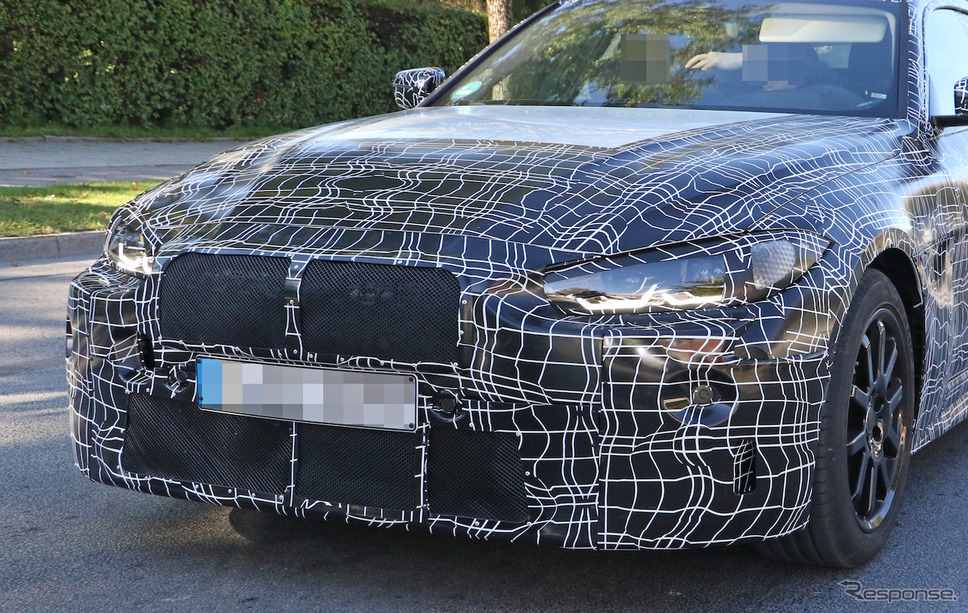 BMW 4シリーズ グランクーペ 新型プロトタイプ(スクープ写真)《APOLLO NEWS SERVICE》