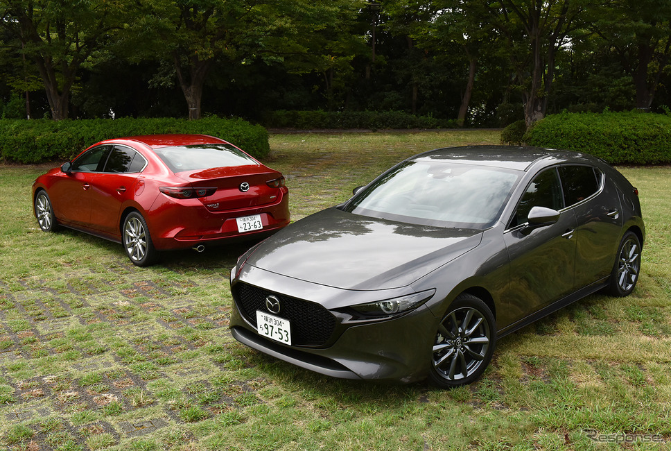 マツダ3 新型 ファストバック《撮影 中野英幸》