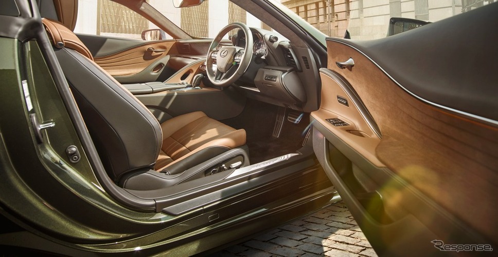 レクサス LC500h PATINA Elegance 特別仕様車専用内装色《画像：トヨタ自動車》
