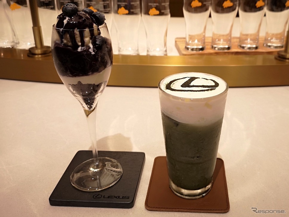 コンセプトカフェの特別メニュー《撮影 庄司憲正》