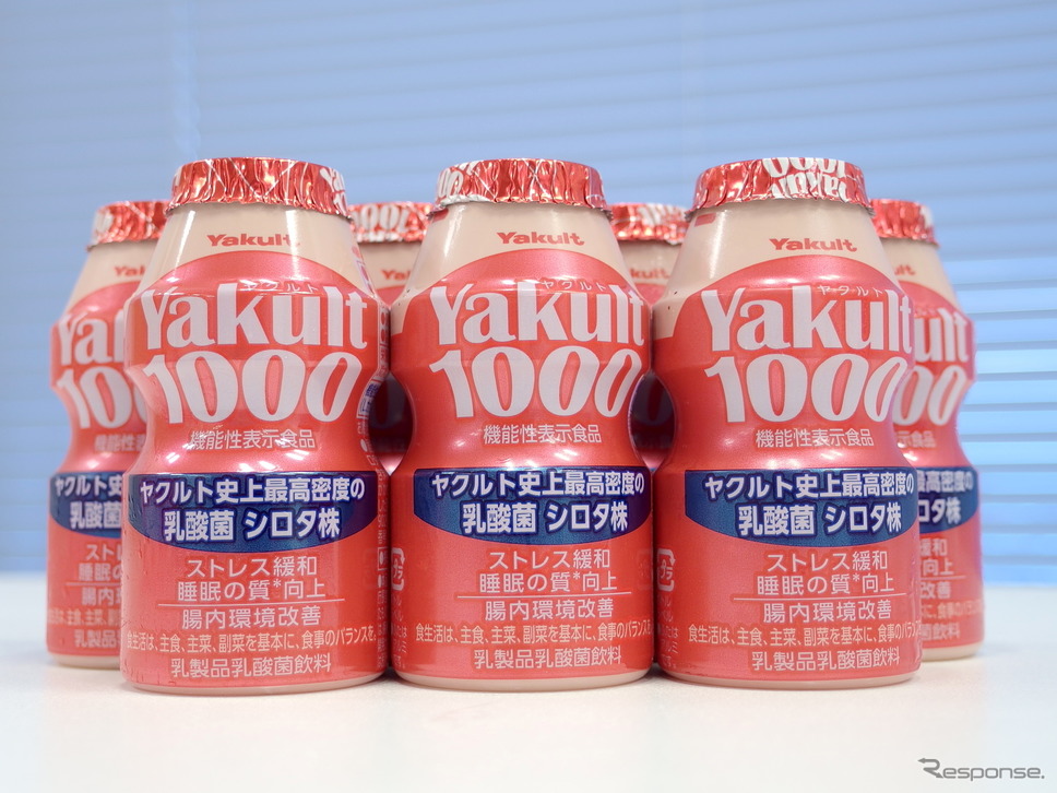 ヤクルト1000。容量が従来の80mlから100mlになった。《撮影 高木啓》