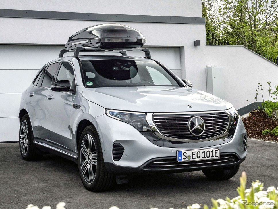 メルセデスベンツ EQC の純正アクセサリー《photo by Mercedes-Benz》