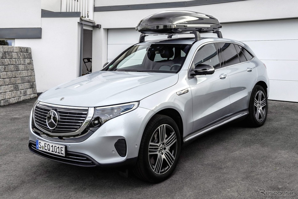 メルセデスベンツ EQC の純正アクセサリー《photo by Mercedes-Benz》
