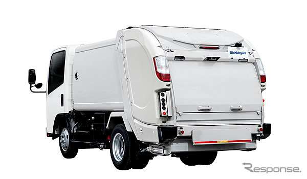 G-RX(2トン車級)の新モデル《画像:新明和工業》