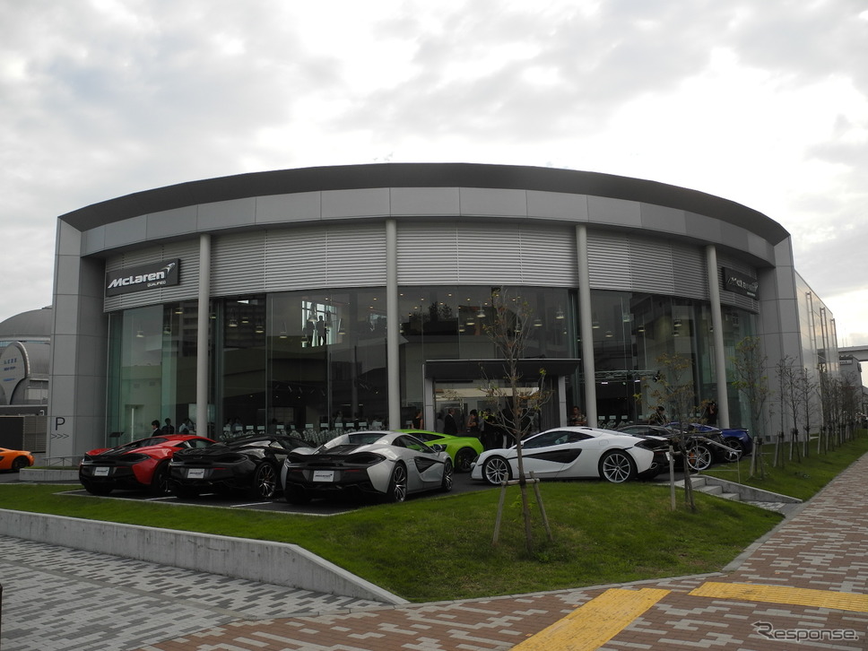 マクラーレンの認定中古車販売店「マクラーレン クオリファイド東京」《撮影 山田清志》