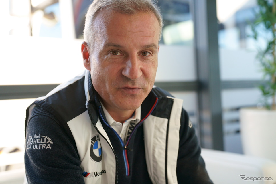 BMWモータースポーツのイェンス・マルカルト代表《撮影 石川徹》