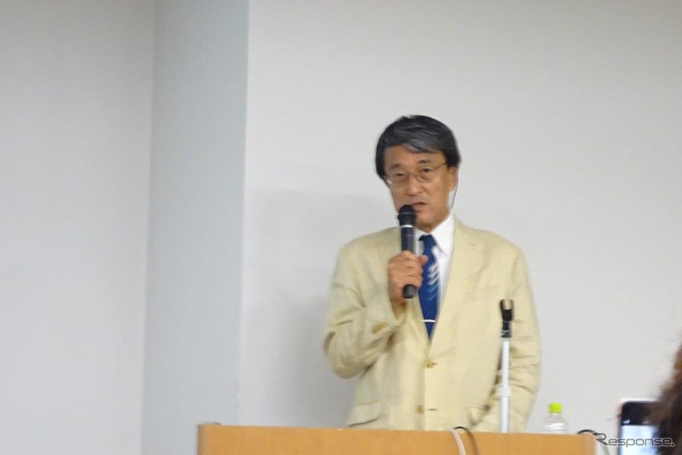 全国遷延性意識障害者・家族の会 桑山会長《撮影 池原照雄》