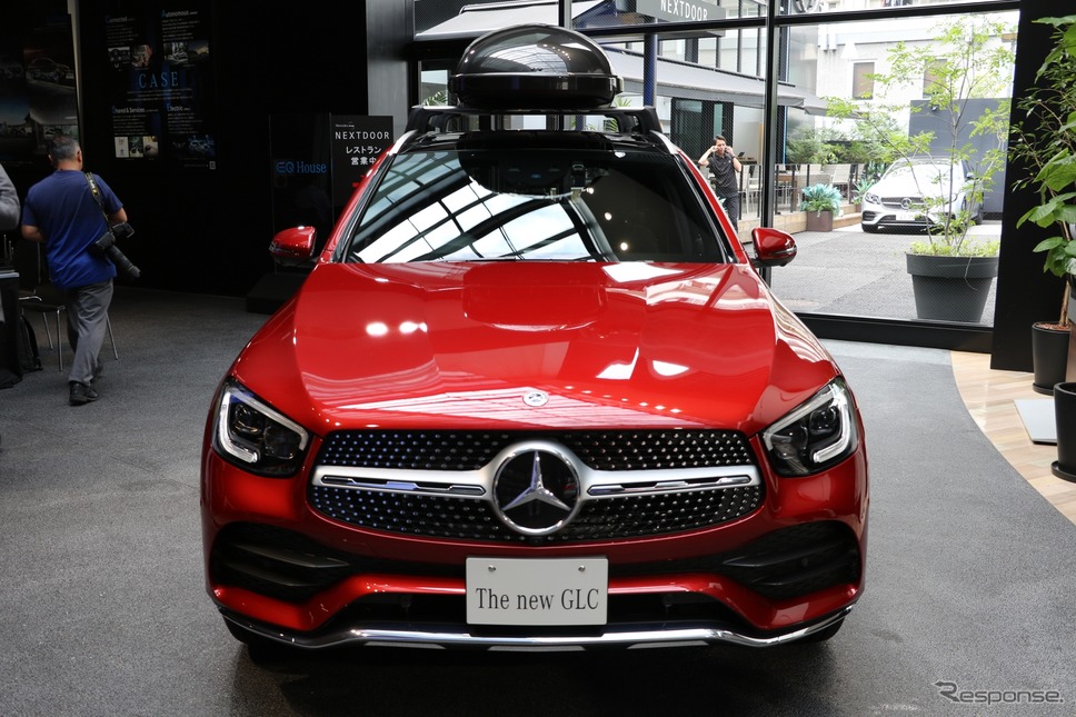 メルセデスベンツ GLC 改良新型(GLC 220d 4MATIC ヒヤシンスレッド)《撮影 平川 亮》