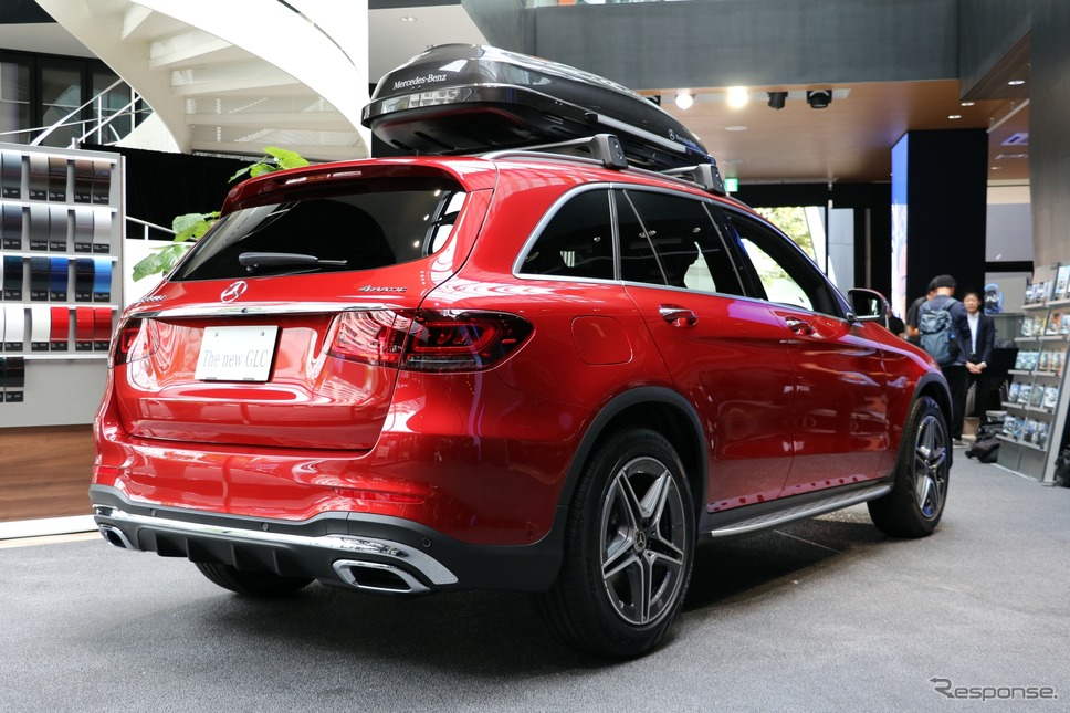 メルセデスベンツ GLC 改良新型(GLC 220d 4MATIC ヒヤシンスレッド)《撮影 平川 亮》