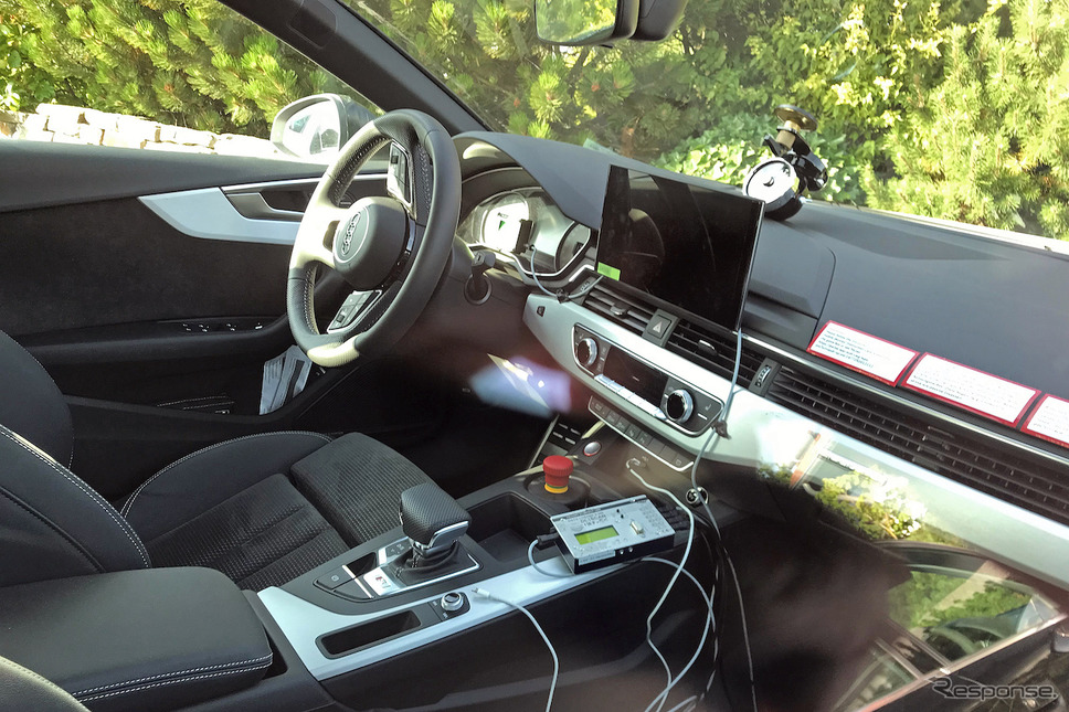 アウディ S5 カブリオレ 改良新型 開発車両 スクープ写真《APOLLO NEWS SERVICE》