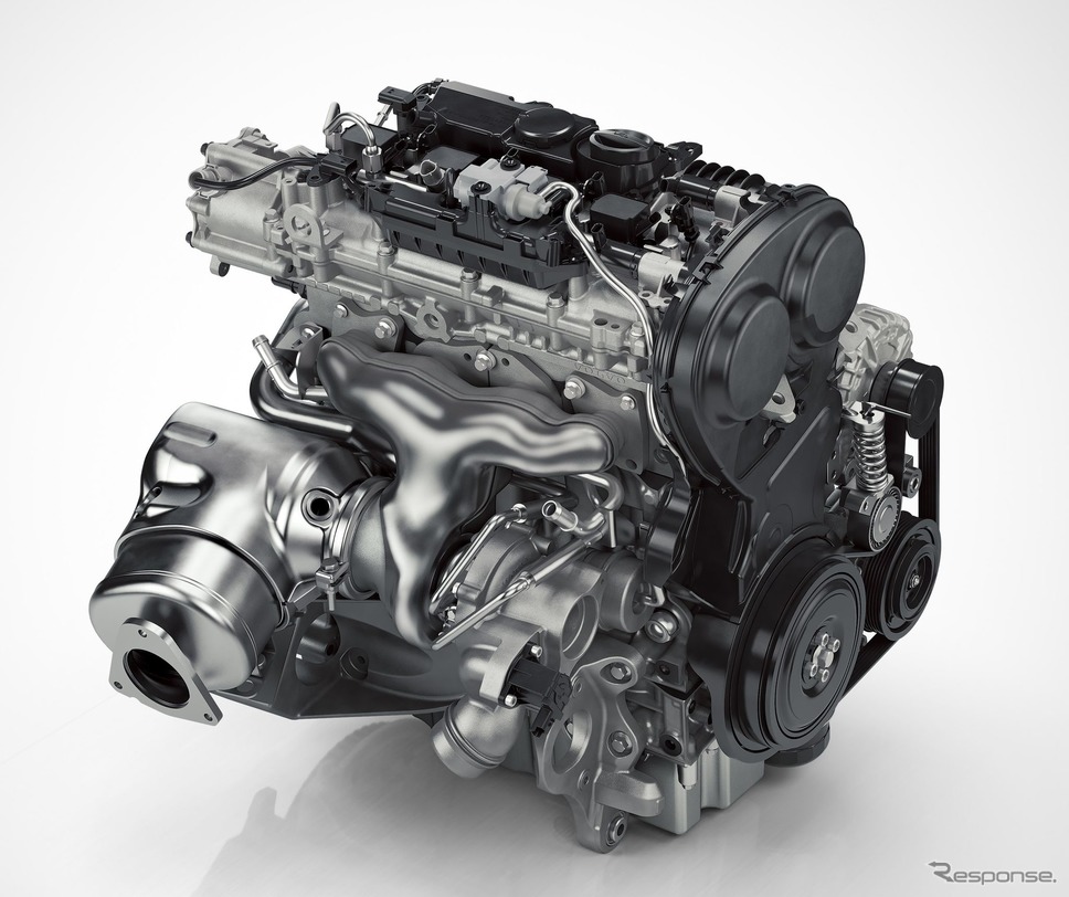 ボルボカーズのPHV向け4気筒ガソリンエンジン《photo by Volvo Cars》
