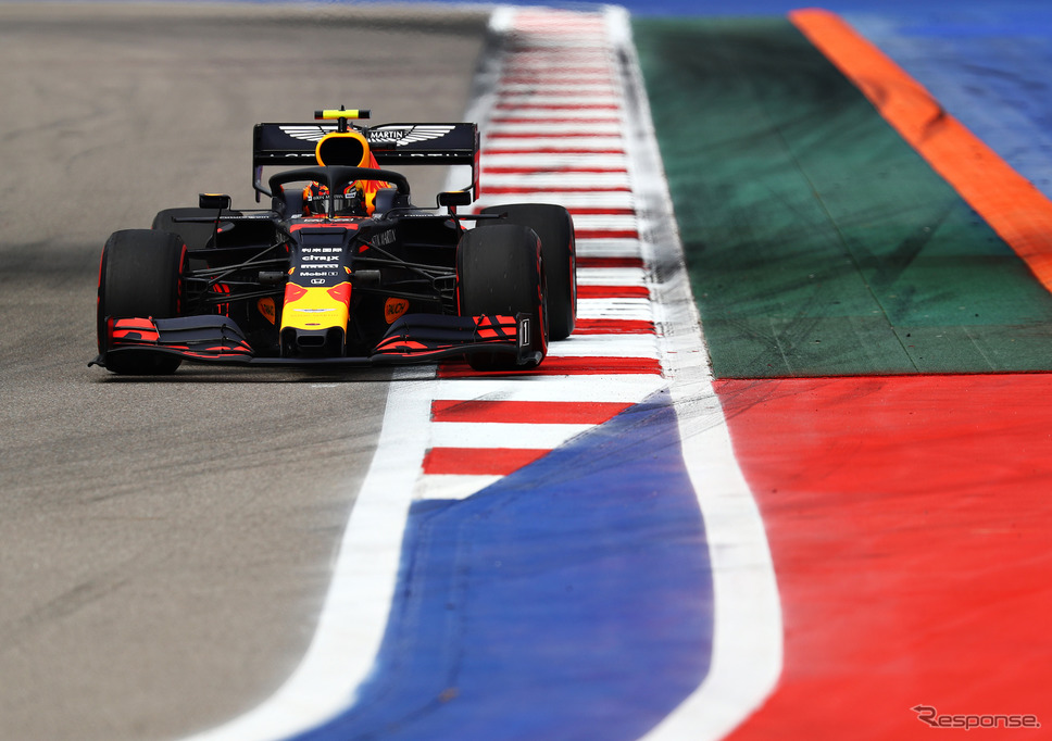 #23 アレクサンダー・アルボン(レッドブル・ホンダ)《写真提供 Red Bull》