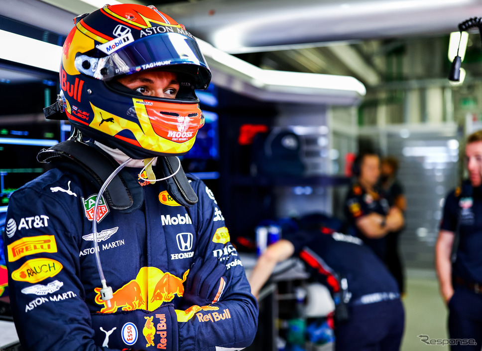 #23 アレクサンダー・アルボン(レッドブル・ホンダ)《写真提供 Red Bull》