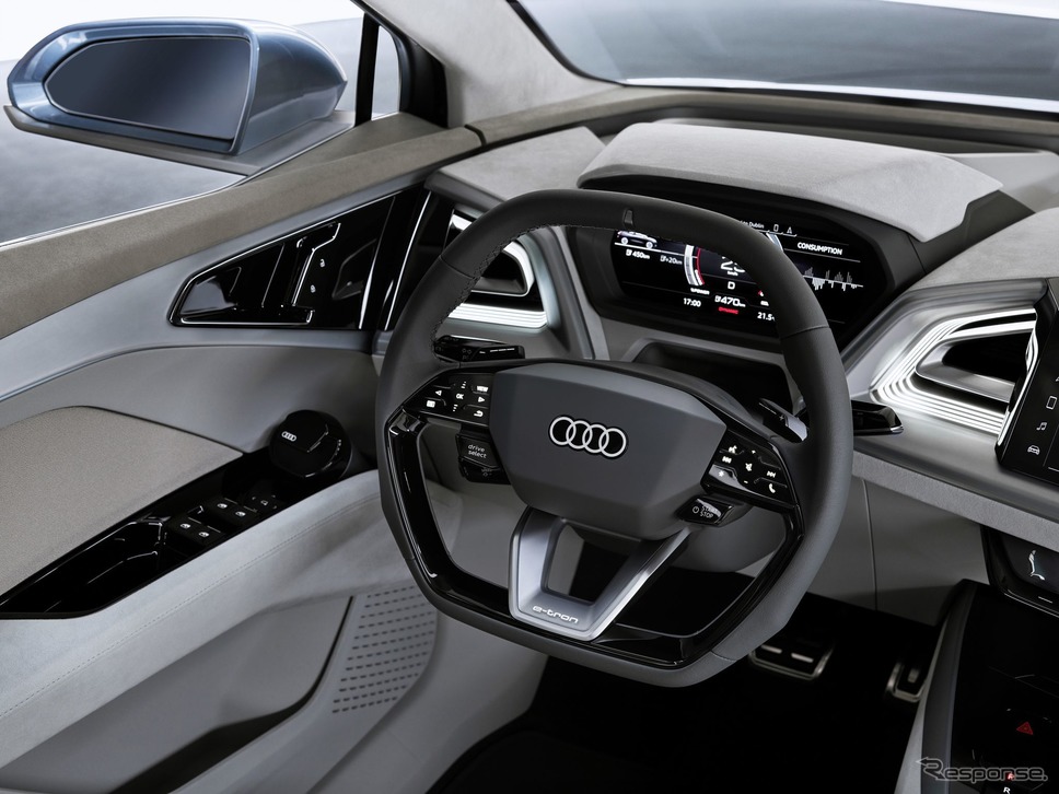 アウディQ4 e-tronコンセプト《photo by Audi》