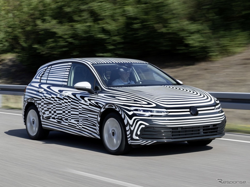 フォルクスワーゲン・ゴルフ 新型のプロトタイプ《photo by Volkswagen》