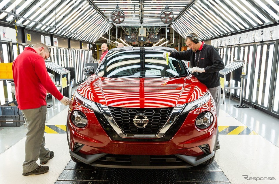 日産 ジューク 新型の生産が開始された英国サンダーランド工場《photo by Nissan》