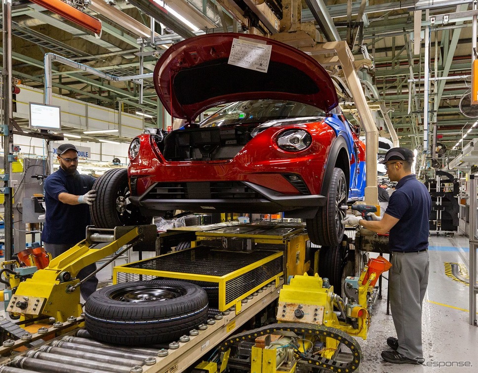 日産 ジューク 新型の生産が開始された英国サンダーランド工場《photo by Nissan》