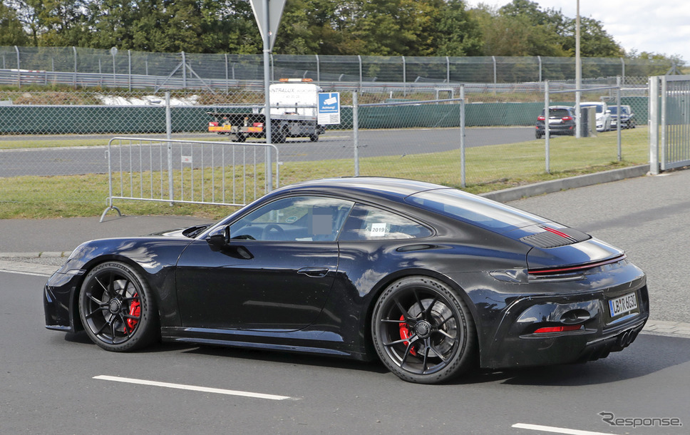 ポルシェ 911 GT3ツーリング 開発車両(スクープ写真)《APOLLO NEWS SERVICE》