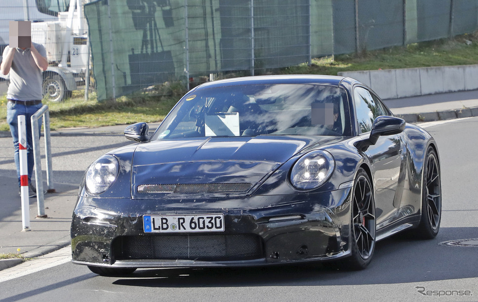 ポルシェ 911 GT3ツーリング 開発車両(スクープ写真)《APOLLO NEWS SERVICE》