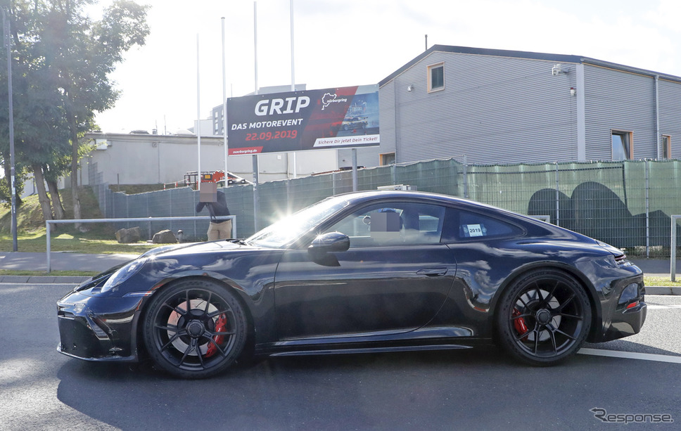 ポルシェ 911 GT3ツーリング 開発車両(スクープ写真)《APOLLO NEWS SERVICE》