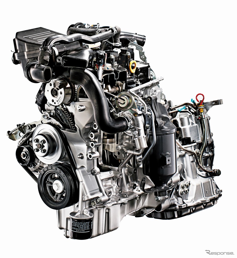 ツインカムDVVT 3気筒12バルブインタークーラーターボ付エンジン《画像:トヨタ自動車》