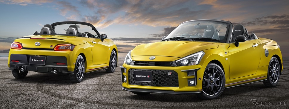 コペンGRスポーツ(GRパーツ装着車)《画像:トヨタカスタマイジング&ディベロップメント》
