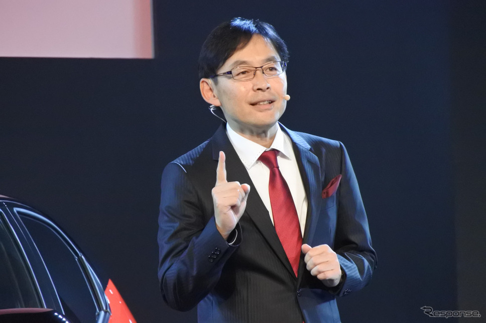 トヨタ自動車、末沢泰謙チーフエンジニア《撮影 小松哲也》