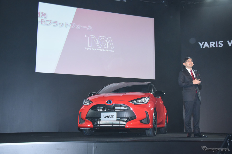 トヨタ・ヤリス新型《撮影 平原克彦》