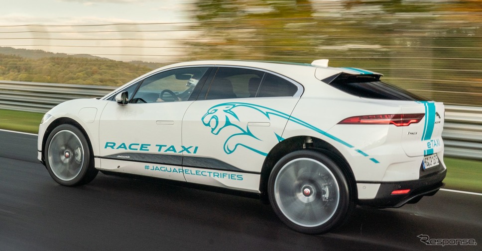 ジャガー I-PACEの「ニュルタクシー」《photo by Jaguar》