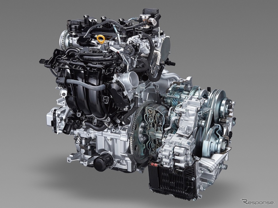 1.5リットル・ダイナミックフォースエンジン&Direct Shift-CVT《写真 トヨタ自動車》
