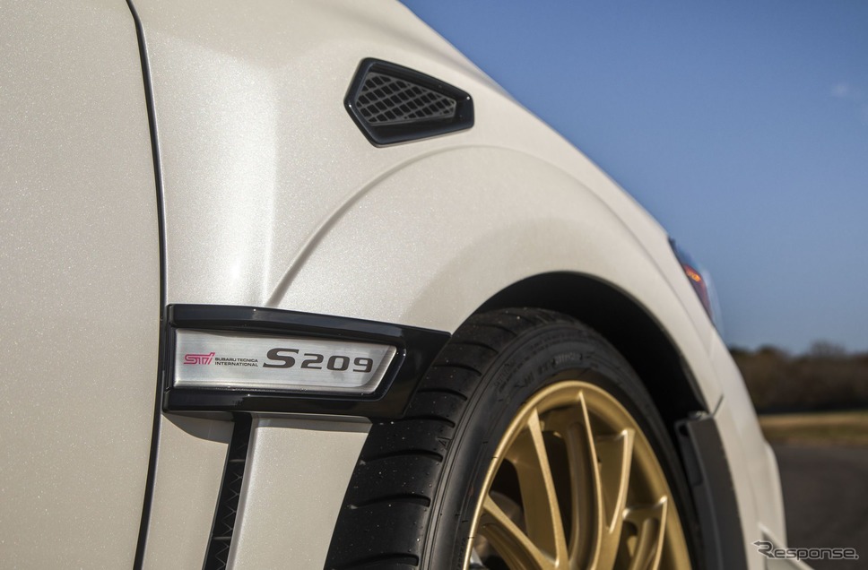 スバル STI S209(米国仕様)《photo by SUBARU》
