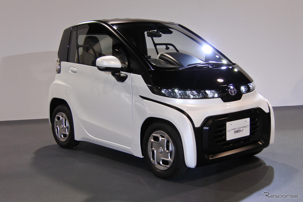 トヨタ自動車 超小型EV《撮影 小松哲也》
