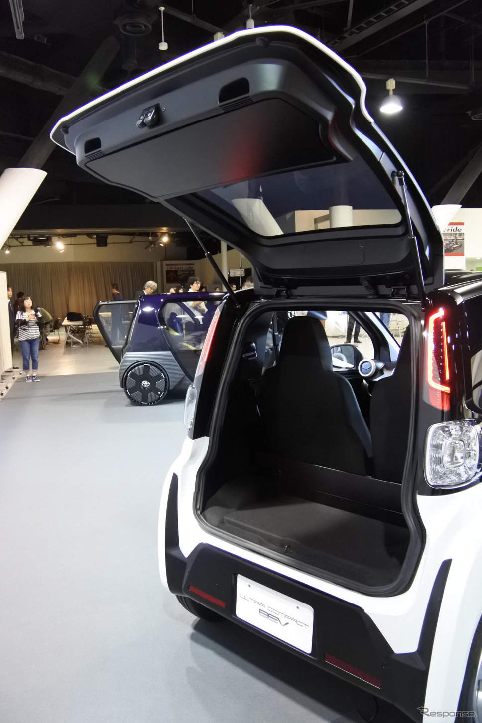 トヨタ自動車 超小型EV《撮影 小松哲也》