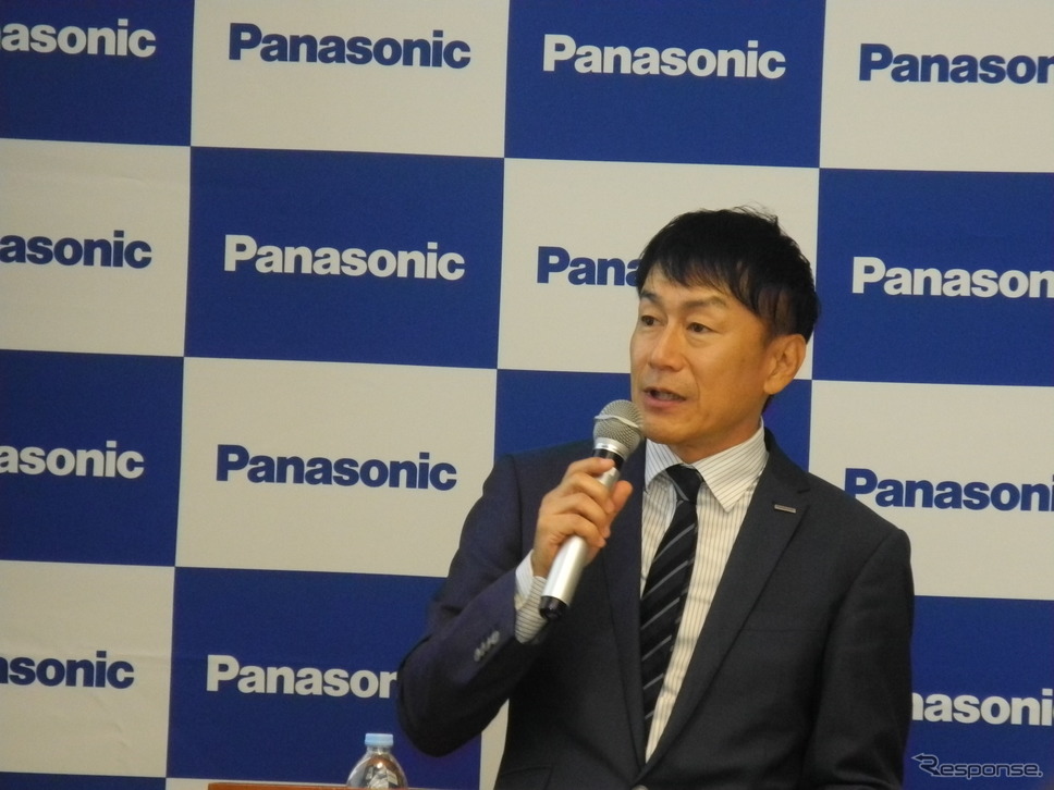 パナソニック モビリティソリューションズ担当の村瀬恭通参与《撮影 山田清志》