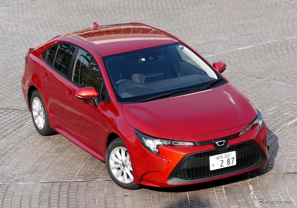 トヨタ カローラ 新型(カローラS 1.8リットル)撮影 中村孝仁