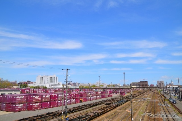 仙台貨物ターミナル(資料画像)《写真AC》